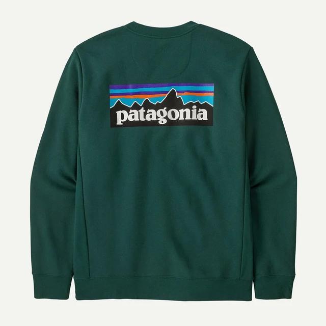 Patagonia P-6 Logo Uprisal Crew Sweatshirt Cascade Green