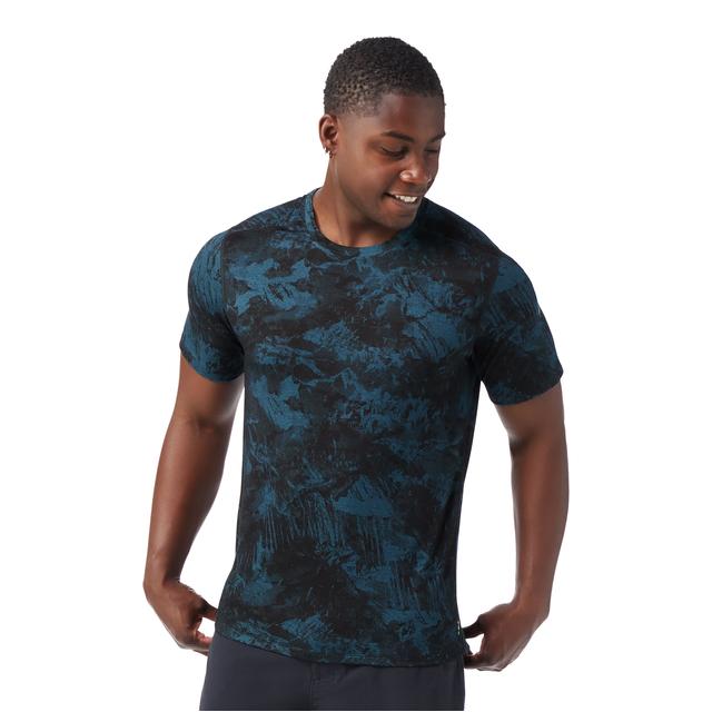 Smartwool Merino Short Sleeve Tee Twilight Blue Mountain