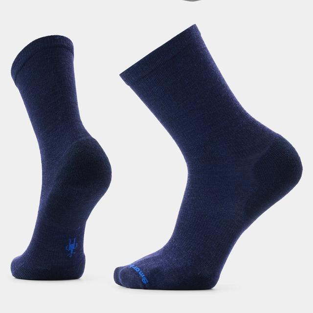 Mens Everyday Solid Rib Crew Socks Smartwool