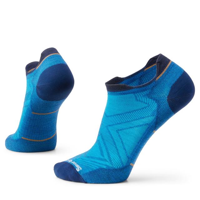 Smartwool Run Zero Cushion Low Ankle Socks Laguna Blue