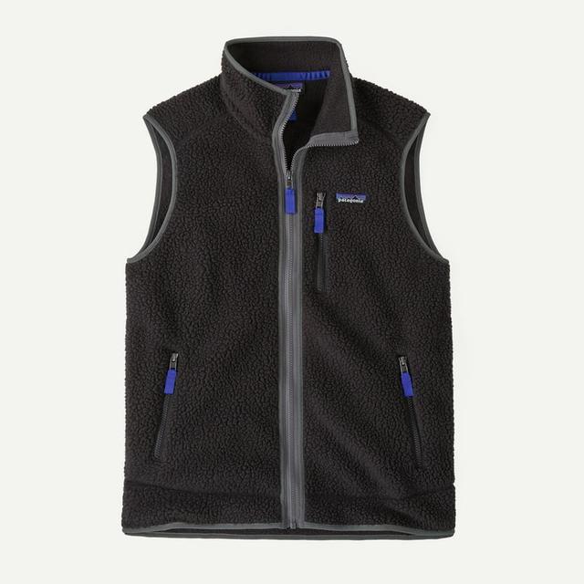 Patagonia Retro Pile Vest Black w/Forge Grey