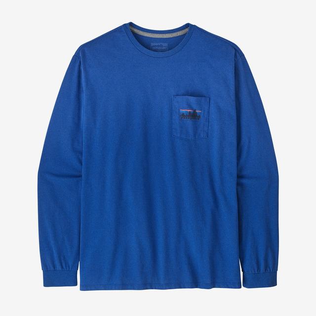 Patagonia M's L/s '73 Skyline Pocket Responsibili-tee ENLB