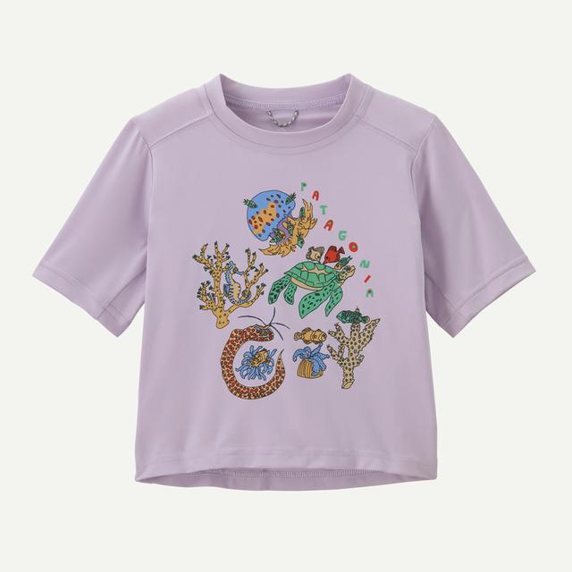Patagonia Baby Capilene Silkweight T Shirt Foxglove Purple