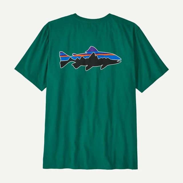 Mens Fitz Roy Trout T Shirt Patagonia
