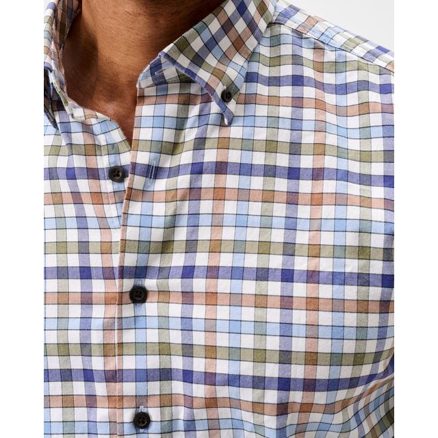 Johnnie-o Performance Flannel Button Down Shirt - Cedar Check Sailor