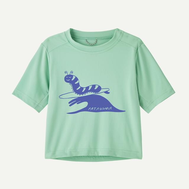 Patagonia Baby Capilene Silkweight T Shirt Rinsed Green