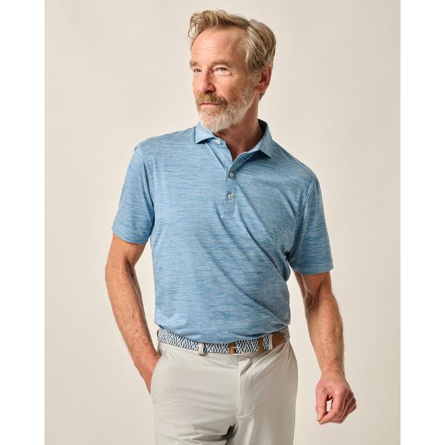 Mens Huron Solid Featherweight Performance Polo Johnnie-o