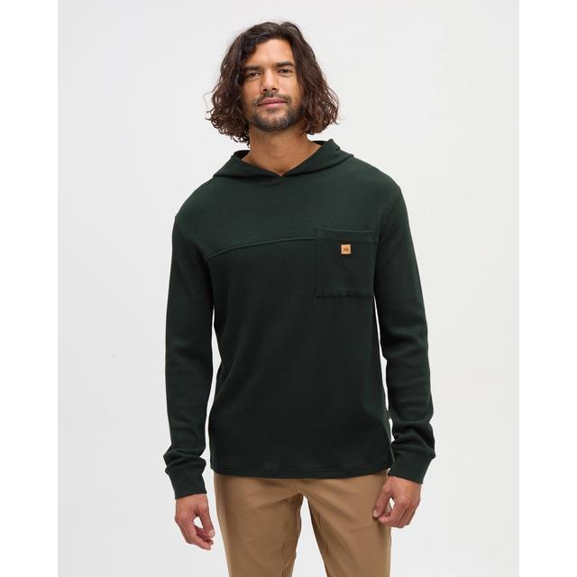 Tentree Thom Hooded Longsleeve Dark Forest Green Heather
