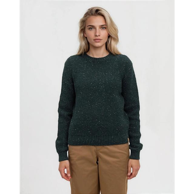 Tentree Morrell Fleck Sweater Dark Forest Green Fleck