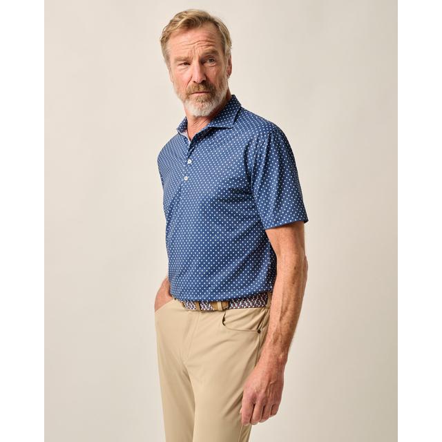 Johnnie-o Performance Mesh Polo - Daisy Blue