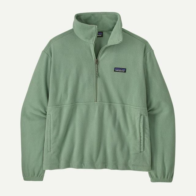 Patagonia Micro D 1/2 Zip Fleece Pullover Ellwood Green