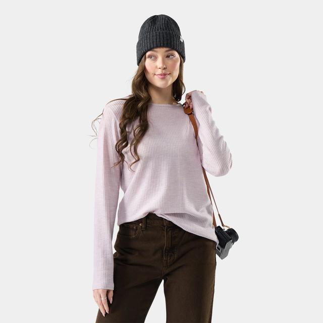 Smartwool Thermal Merino Rib Crew Icy Lavender Heather