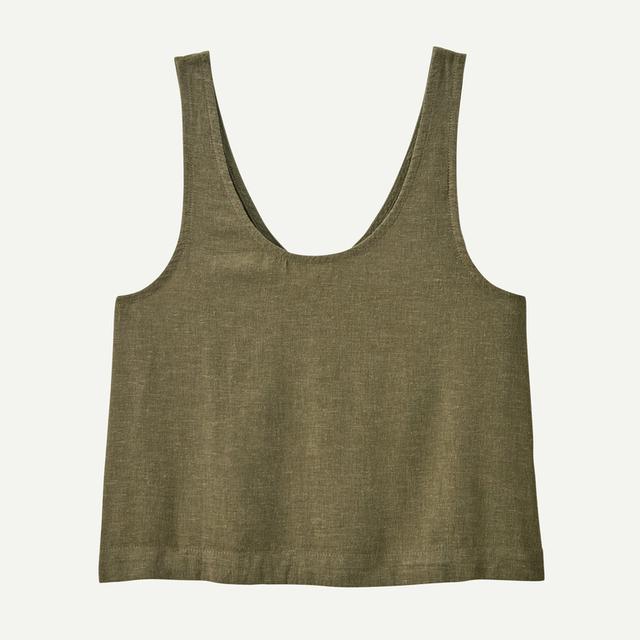Patagonia Garden Island Top River Rock Green