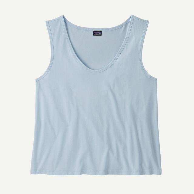 Patagonia Regenerative Organic Certified Cotton Tank Fleck Blue