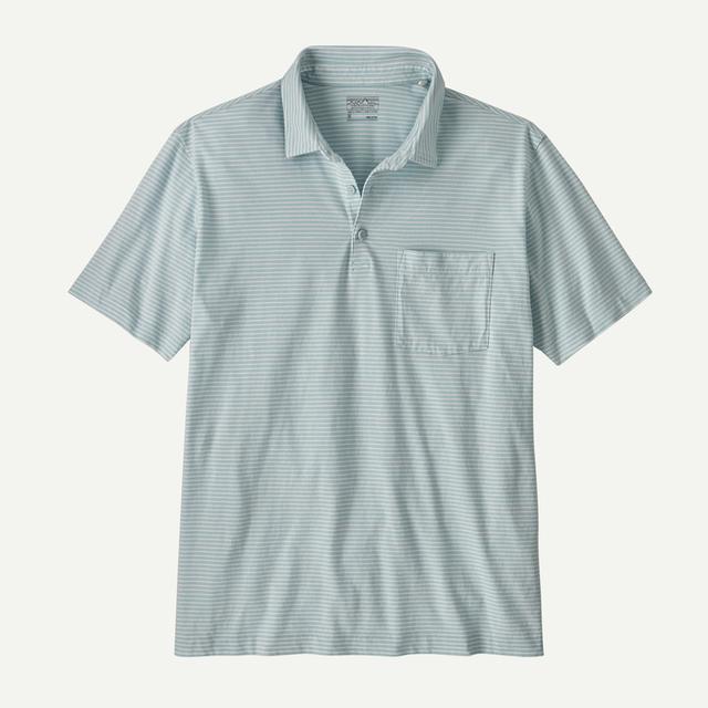 Patagonia Daily Polo Steam Blue