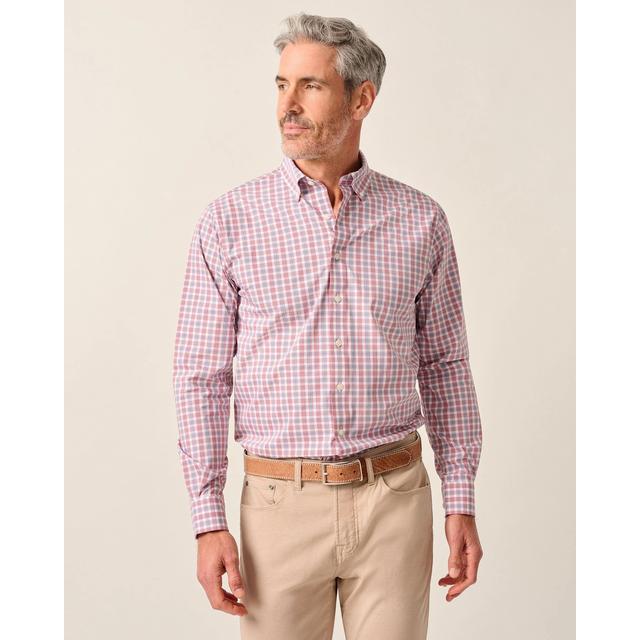 Johnnie-o Everyday Performance Button Down Shirt - Brantley Red