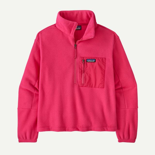 Patagonia Microdini 1/2 Zip P/o Luminous Pink