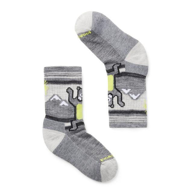 Smartwool Hike Hiking Bear Crew Socks Medium Gray