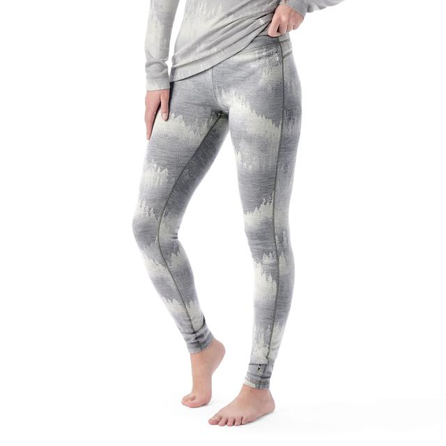 Smartwool W's Classic Thermal Merino Base Layer Bottom LIGHT GRAY FOGGY PINE / S