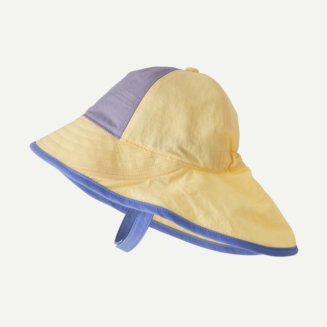 Patagonia Baby Block-the-sun Hat Buttercup Yellow