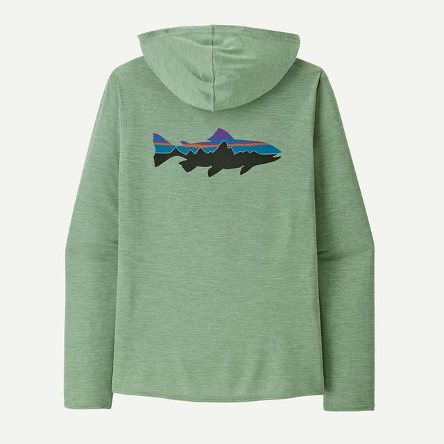 Patagonia Cap Cool Daily Graphic Hoody Ellwood Green