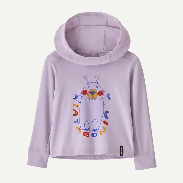 Patagonia Baby Capilene Silkweight Hoody Foxglove Purple