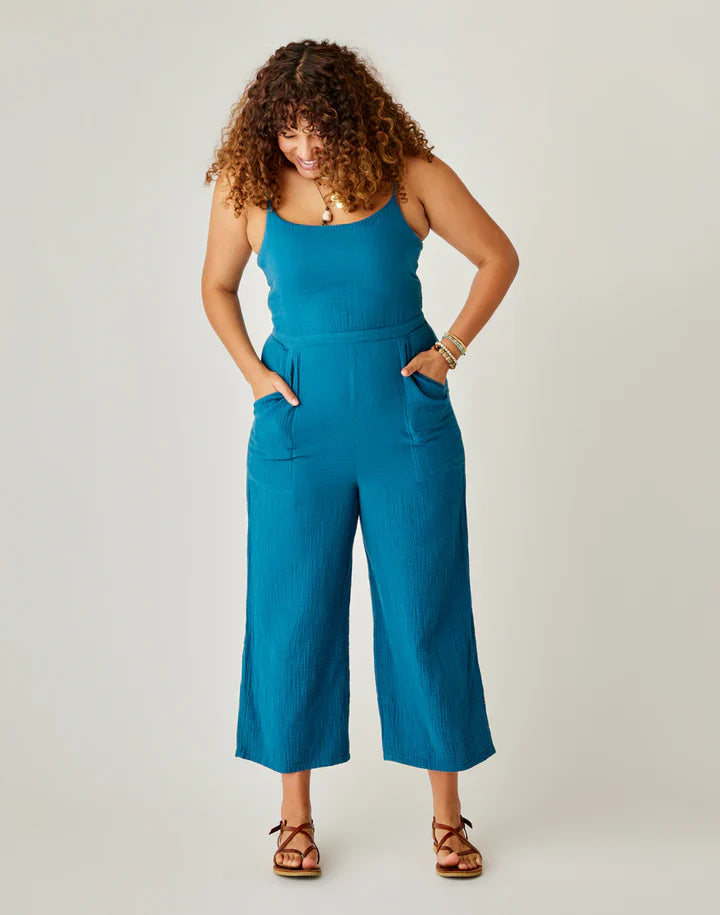 Womens Knox Gauze Jumpsuit Carve Designs