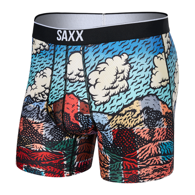 Mens Volt Breathable Mesh Boxer Brief Saxx