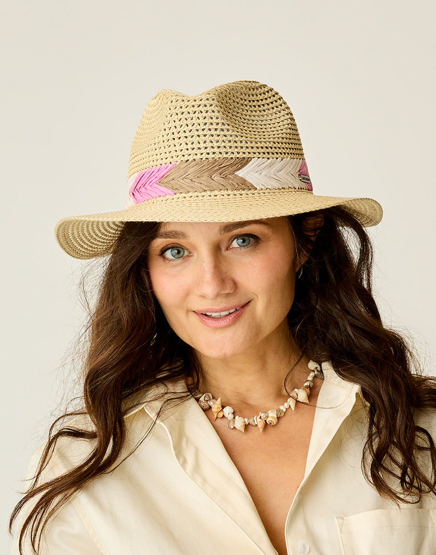 W Farrah Packable Hat Carve Designs