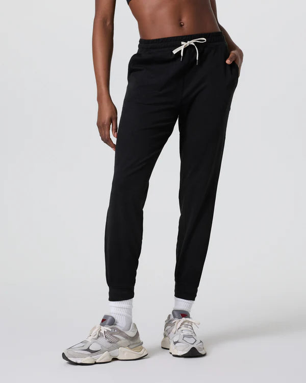 Vuori Womens Performance Jogger Black Heather