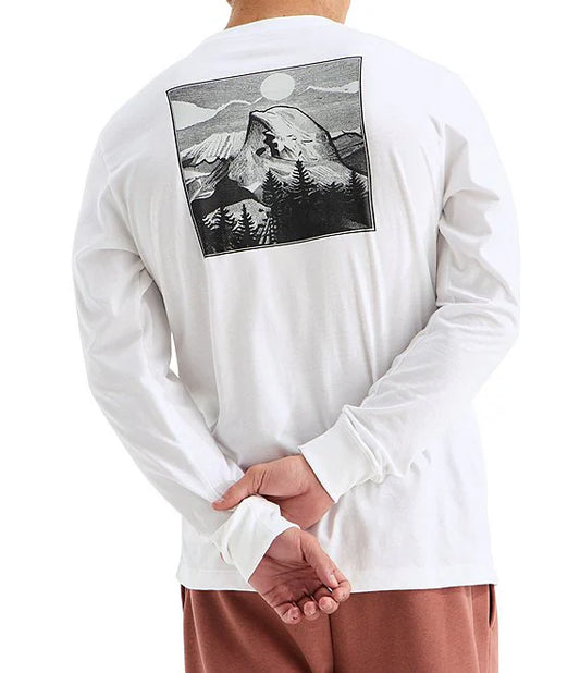 Mens Evolution Scenic Half Dome Regular Long-sleeve Tee