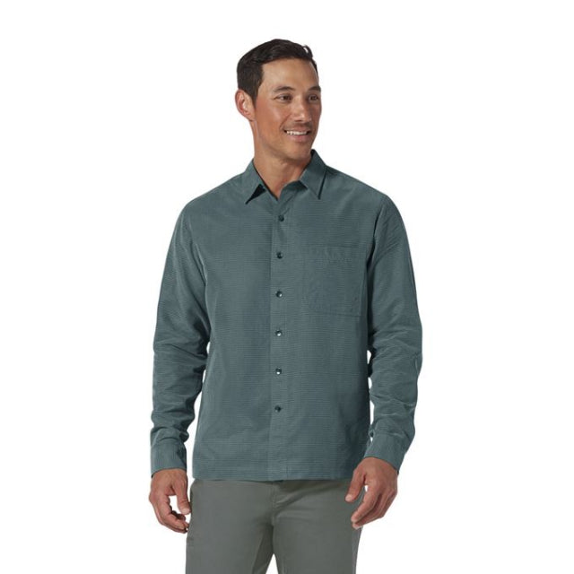 Royal Robbins M Desert Pucker Dry Long Sleeve Baked Clay