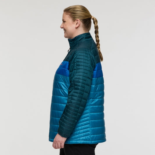 Cotopaxi W Capa Hybrid Insulated Jacket Lake and Abyss