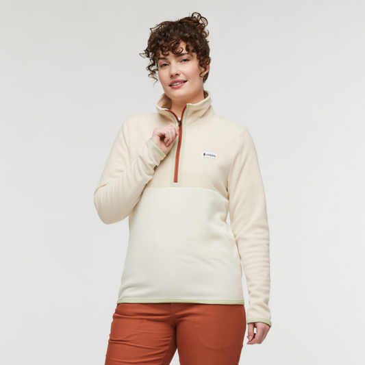 Cotopaxi W Amado Fleece Pullover Bone/Cream
