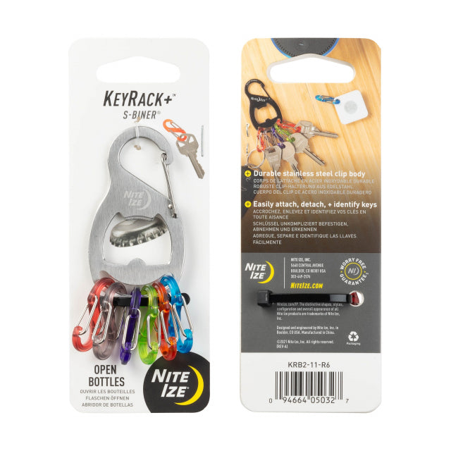 Nite Ize Keyrack+ S-biner® Stainless