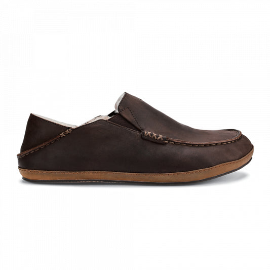 Olukai M Moloa Slipper Dk Wood / Dk Wood