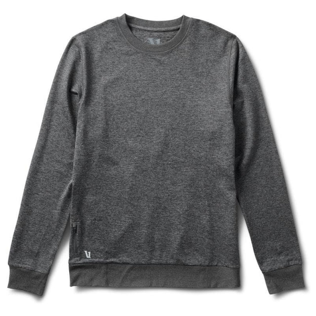 Vuori M Ponto Performance Crew Charcoal Heather