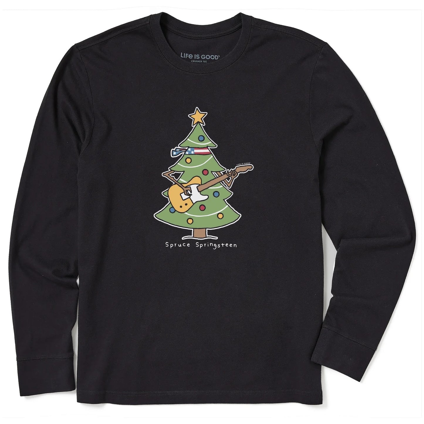 M LS CRUSHER TEE Spruce Springstein