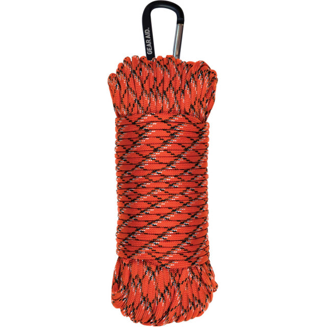 Gear Aid 550 Paracord 100' Orange/reflective