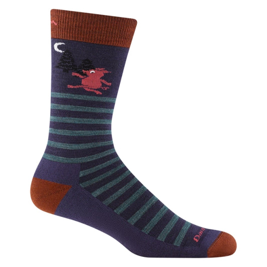 Darn Tough Wild Life Crew Lightweight With Cushion Blackberry