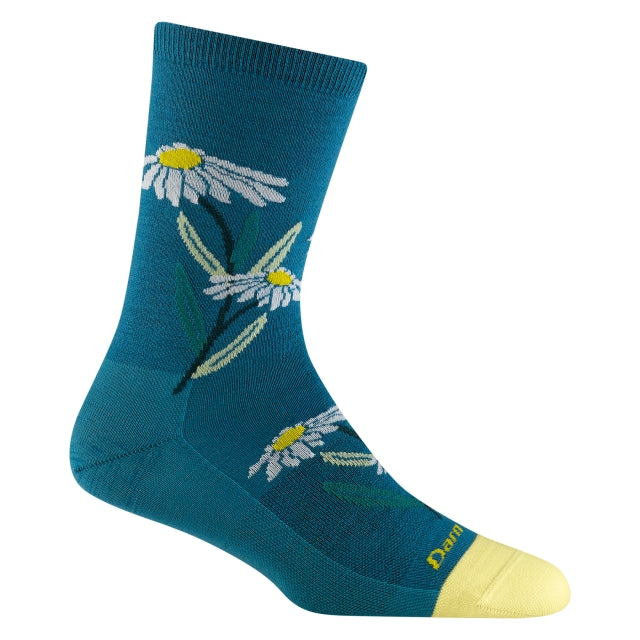 W Blossom Crew Lightweight Darn Tough Socks