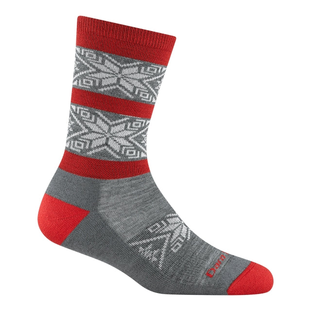 Darn Tough Elsa Crew Lightweight With Cushion Gray