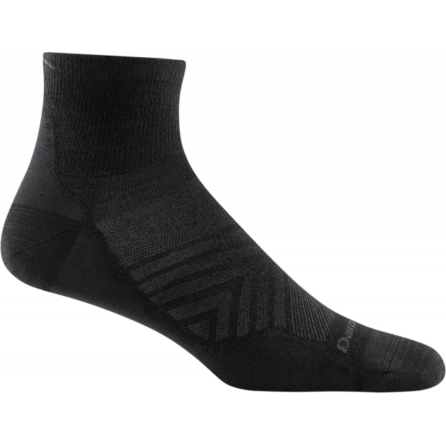 Darn Tough Socks M RUN 1/4 ULTRA-LIGHTWEIGHT black