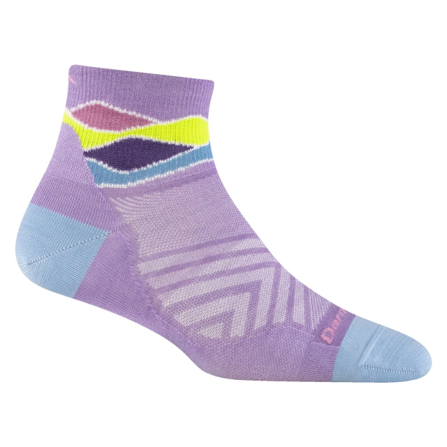 Darn Tough Run 1/4 Ultra-lightweight Lavender