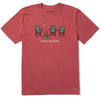 Faded Red / L