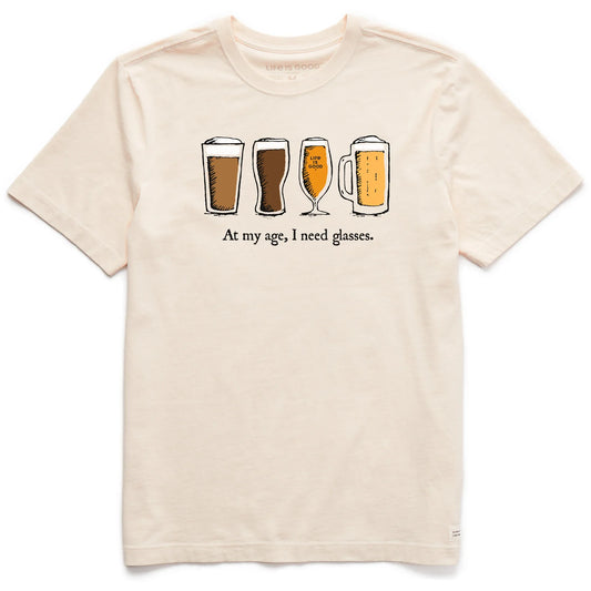 M SS CRUSHER TEE  STORYBOOK NEED GLASSES BEER