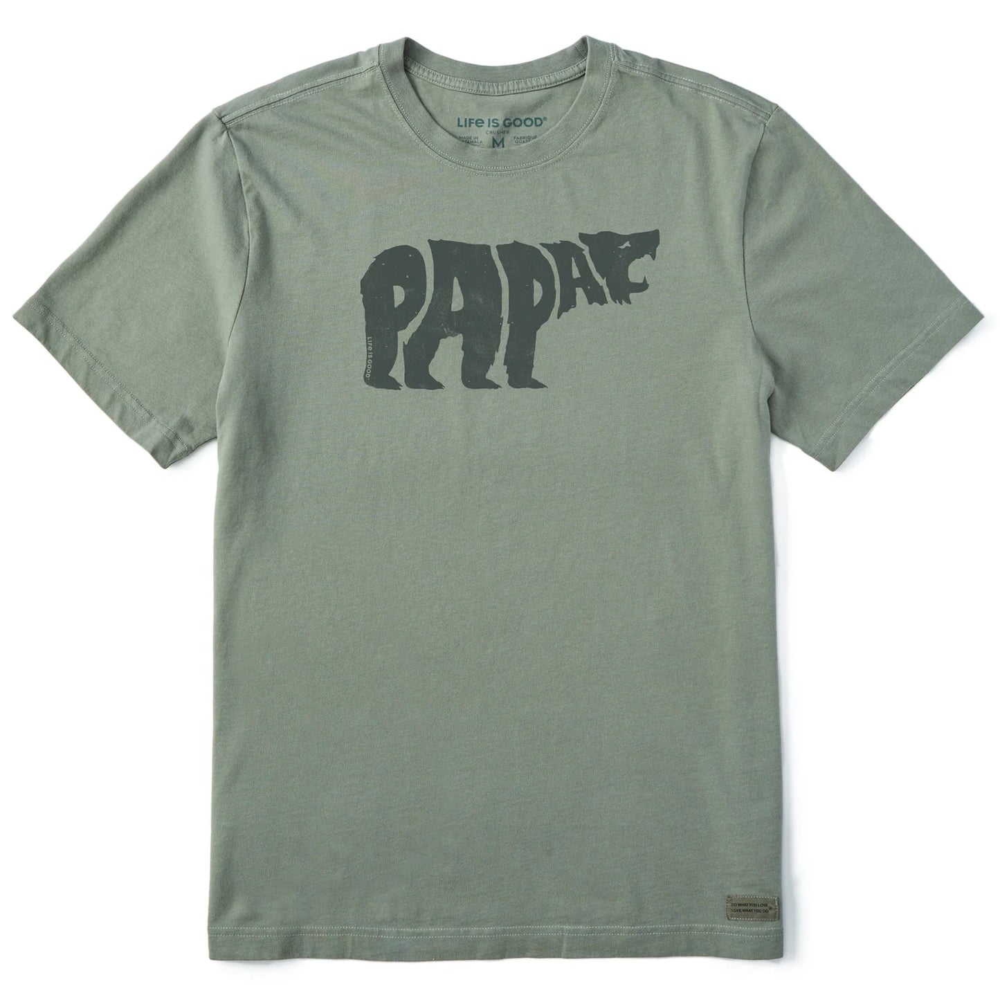 M SS CRUSHER TEE CLEAN PAPA BEAR