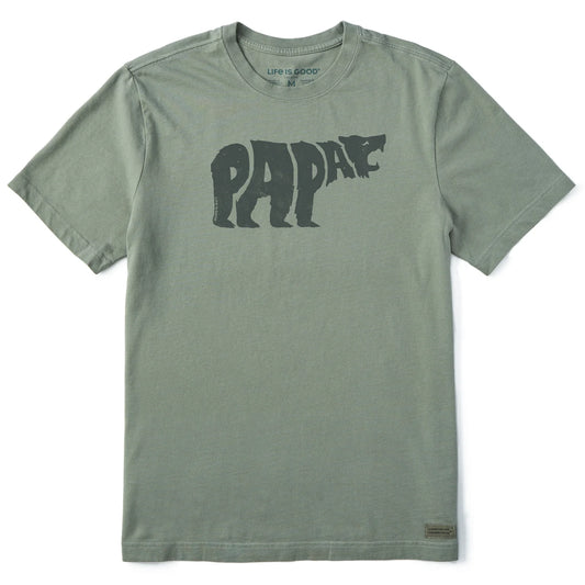 M SS CRUSHER TEE CLEAN PAPA BEAR