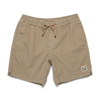 Howler Bros Pressure Drop Cord Shorts Snake Maze : Agave