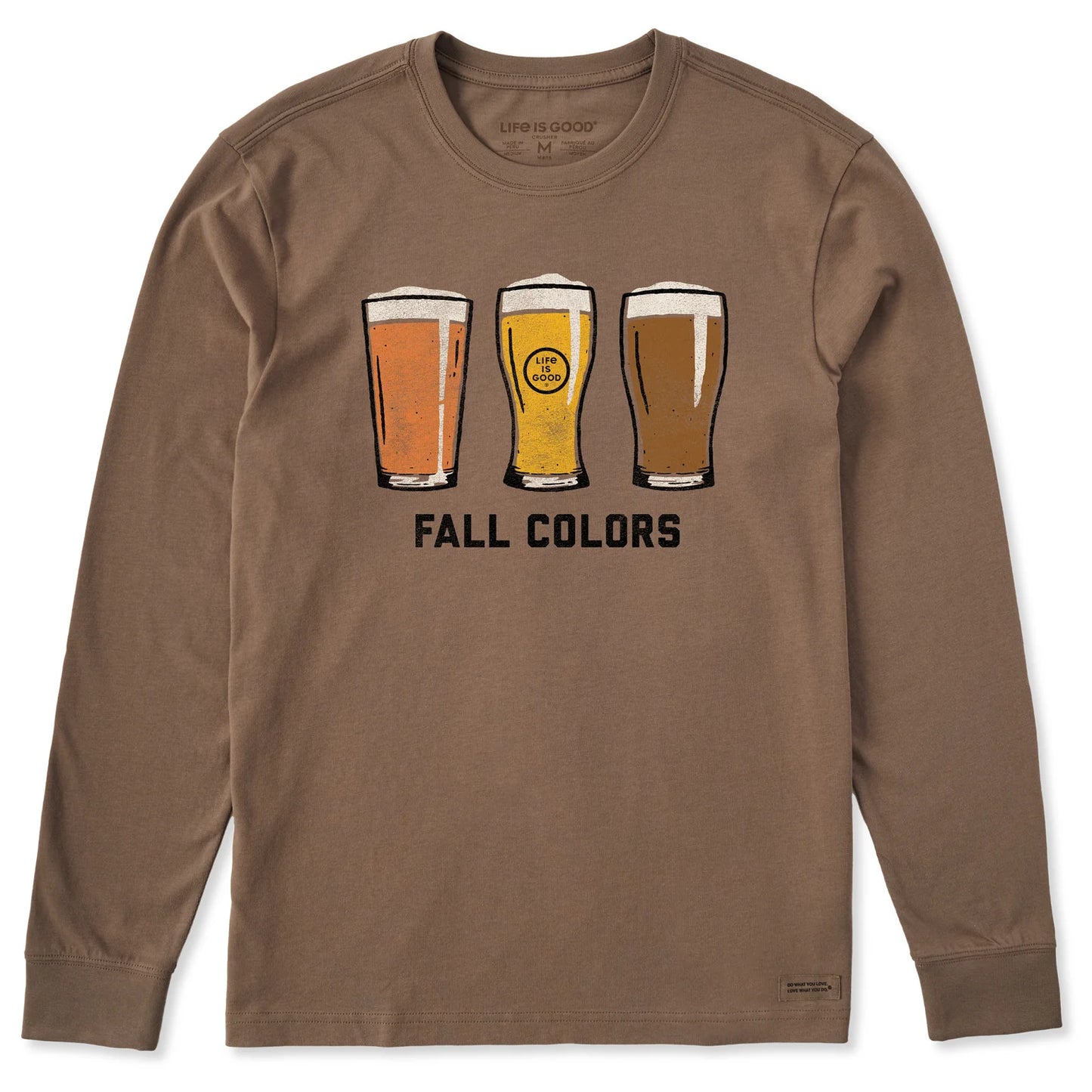 M LS CRUSHER TEE FALL COLORS BEER
